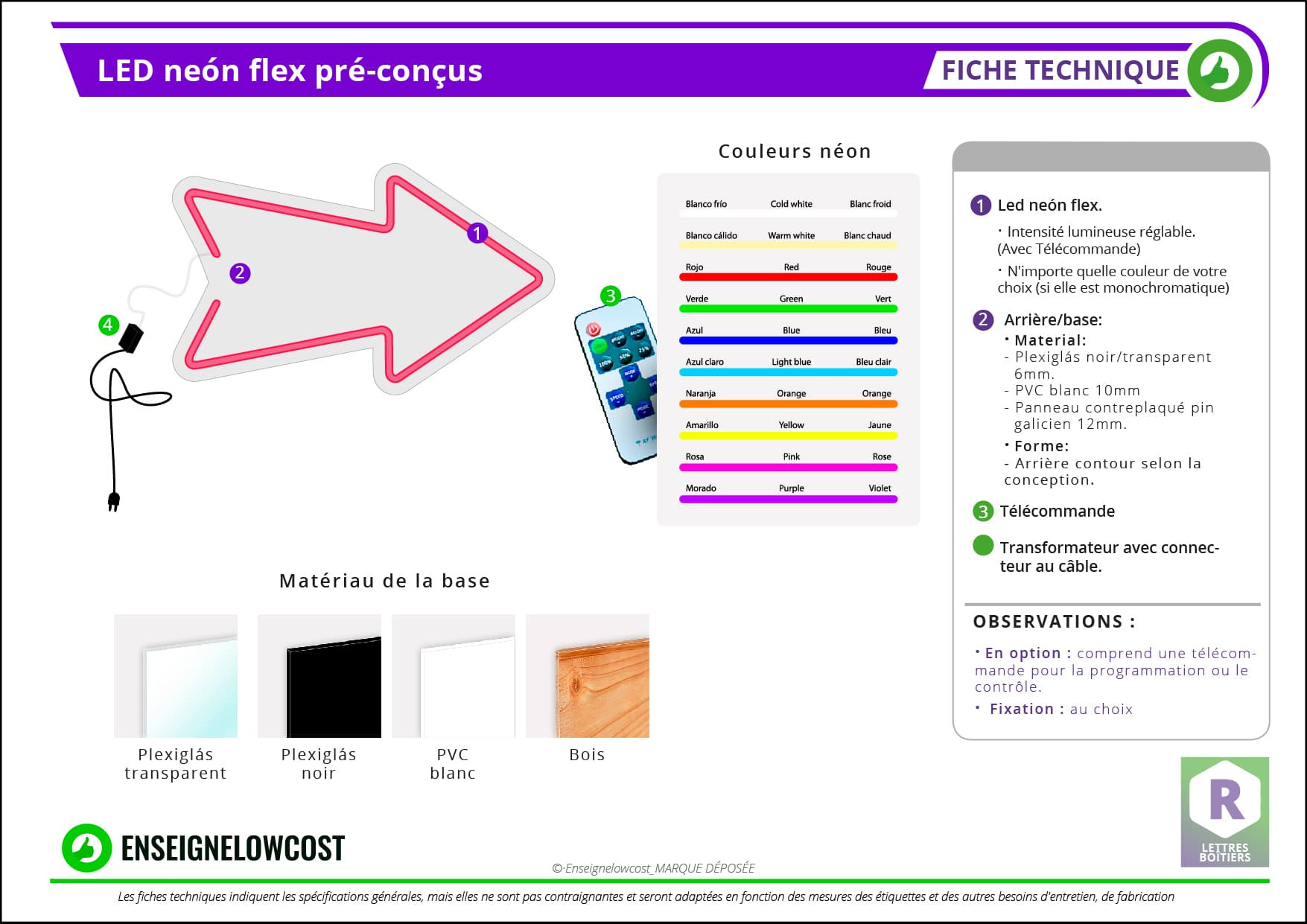 Fiche technique