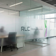 Vinyle dépoli par impression numérique I Extérieur et intérieur