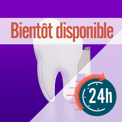 Enseigne en forme de molaire pour les dentistes - 24/48 heures