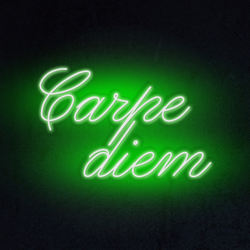 LED Neon Flex | \"Carpe diem\"