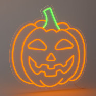 LED Neon Flex | Halloween | Citrouille 60x60 cm