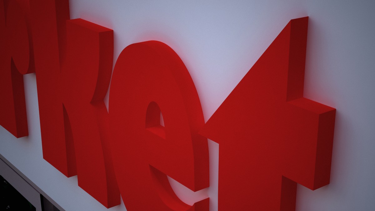 Lettres en polystyrène extrudé, laquées en couleurs