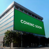 Bâche PVC publicitaire micro-perforée