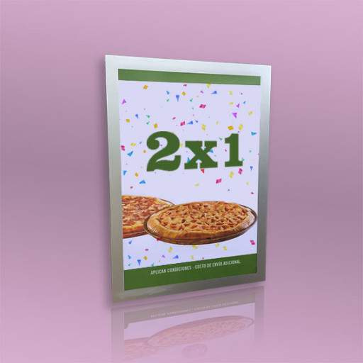 Cadre Magnétique transparent pour poster