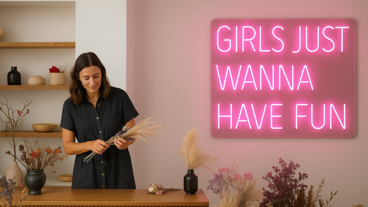 Led neon flex mujeres